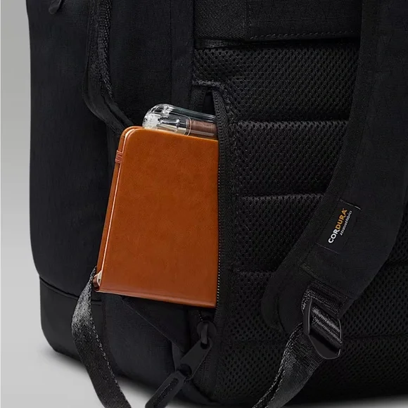 Jordan Black Tactical Backpack with Structured Design - Picture 8 of 10